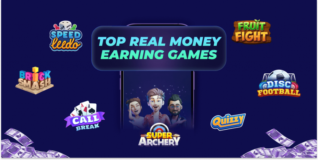 15 Best Real Money Earning Games To Play Online in October 2023